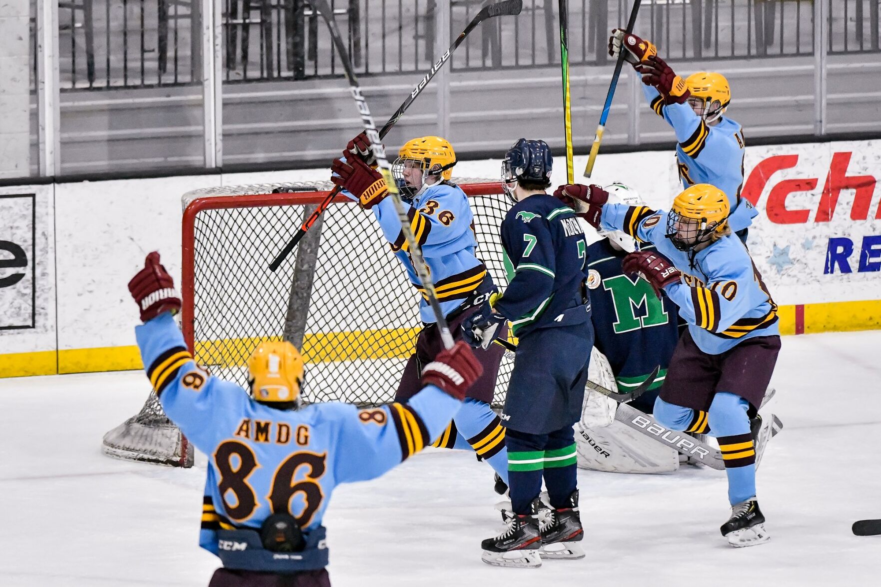 02/27/2021 - ice hockey - Marquette vs De Smet